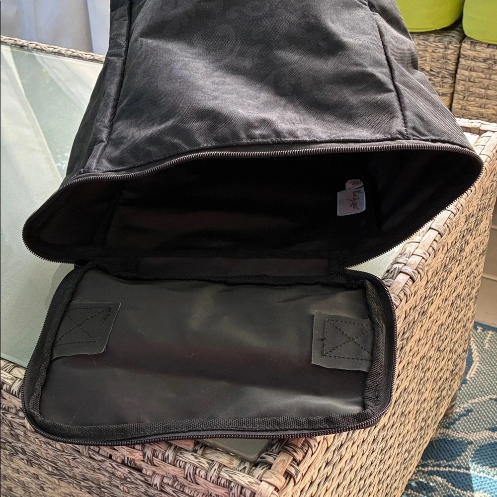 Set of TWO Thirty-One Black Zip Top Storage Bags